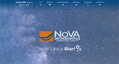 Desktop Screenshot of novaorthodontics.com